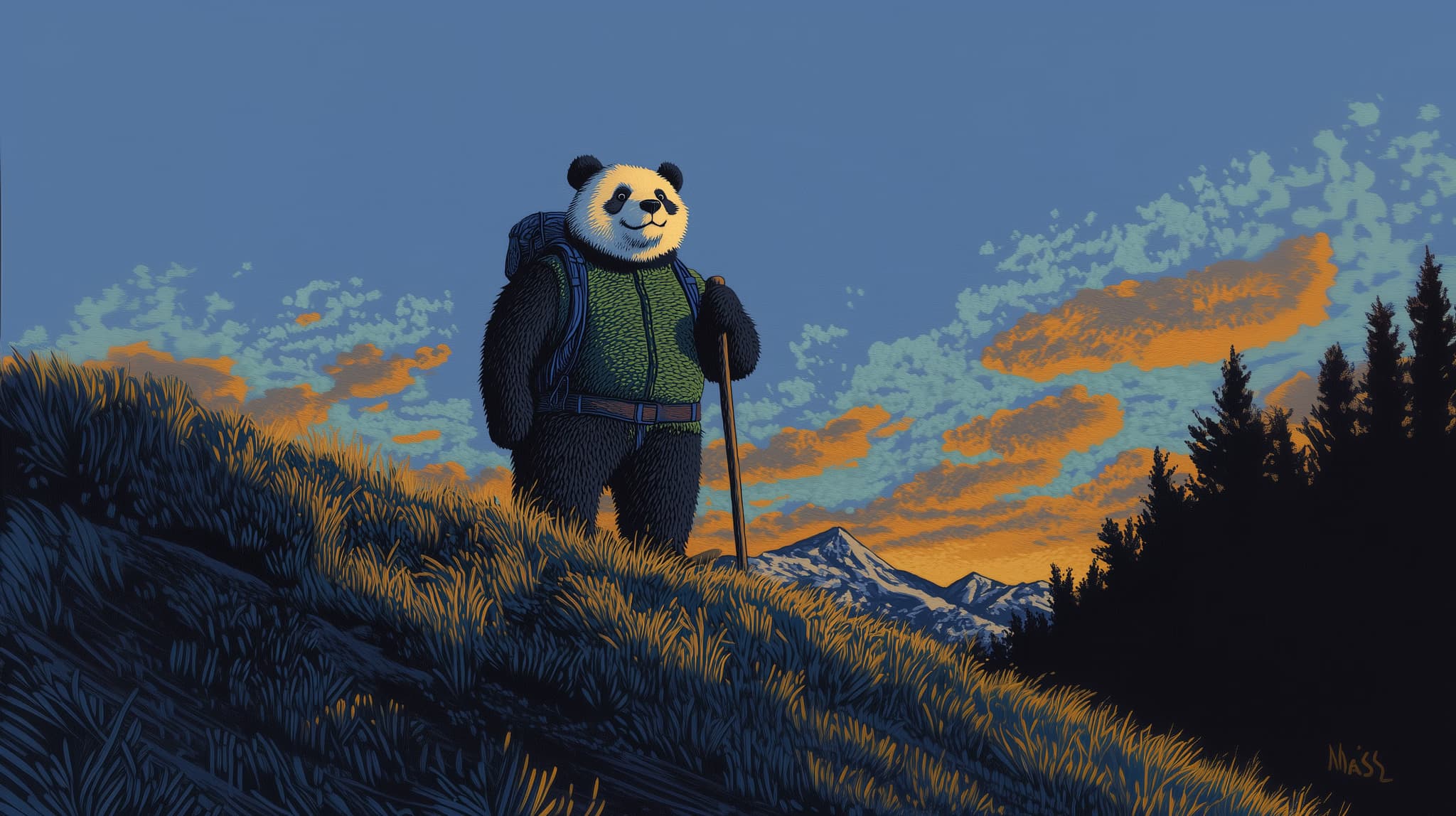 panda trekking